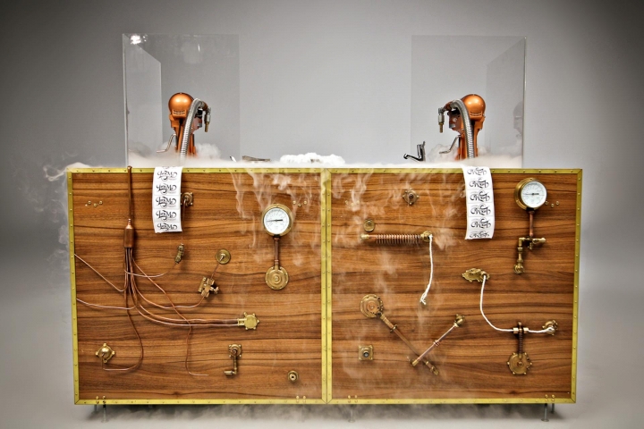 Nitro Ice Cream Counter